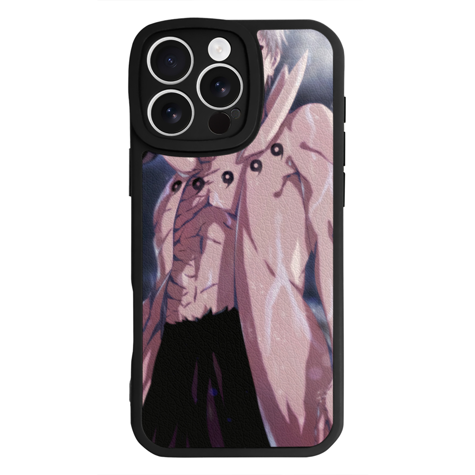 （画像用） NARUTO -ナルト- NARUTO -ナルト- 疾風伝 【iPhone 16シリーズ対応】シリコンスマホケース（レザー調） 材質：シリコン